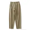 Calça Esportiva de Verão Teflon Secagem Rápida Tripla Proteção para Homens, Impermeável, Proteção Solar, Elasticidade em Quatro Direções, Durável, Leve, Casual