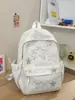 Bordado de Estrella Suave, Corazón Femenino, Viaje, Picnic, Mochila para Tomar Fotos, Clase en el Campus Estudiantil, Compras, Mochila Dulce