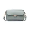 Bolso Bandolera para Mujer Modelo Nuevo 2026, Moderno y Versátil, Estilo Horizontal Multifuncional, Bolso de Hombro de Cuero PU de Color Sólido, Bolso Bandolera para Mujer