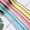 Fornecimento direto do fabricante: Renda Chiffon Perolado Franzida, Renda Organza Escalonada Enrugada para Vestuário Bainha de Saia Acessórios DIY