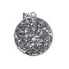 Colgante de plata pura s999 con forma de nueve dragones jugando con cuentas para hombre, collar de grifo de plata esterlina, joyería de dragón auspicioso retro dominante, regalo de moda
