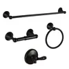 Juego de Accesorios de Baño de Aleación de Zinc, Modelo de Exportación Juego de Baño, Juego de Cuatro Piezas, Anillo para Toalla, Portarrollos de Papel Higiénico, Transfronterizo
