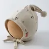 Gorro para Bebé de Primavera y Otoño para Proteger la Fontanela, Lindo Gorro de Bebé para Niños y Niñas, Gorro de Punto a Prueba de Viento y Cálido para Invierno