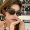 Gafas de Sol Retro Ojo de Gato Gm para Mujer, Alta Gama para Tomar Fotos, Marco Pequeño Estrecho, Modernas Anti-UV, Gafas de Sol Adelgazantes para Rostros Cuadrados y Redondos
