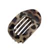 Popular Set de Pinzas para el Cabello Europeas y Americanas, Pinza de Garra con Estampado de Leopardo Mate Sin Costuras en la Parte Posterior de la Cabeza, Pinza de Tiburón Rectangular, Accesorios para el Cabello Transfronterizos