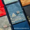 Cuaderno A5 de moda nacional de alta gama logo imprimible al por mayor bloc de notas con hebilla de cinturón traje de regalo retro para negocios cuaderno