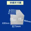 Disipador de calor de perfil de aluminio Máquina CNC de alta potencia Aletas electrónicas Aleación de aluminio Placa de aluminio Aleta de alta densidad Diente Radiador