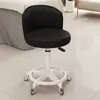 Banqueta de Maquiagem Beleza Levanta Gira Roldana Banqueta Redonda Grande Cadeira de Trabalho Cadeira Mestra Manicure Casa Salão de Beleza