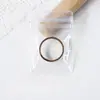 Bolsa selladora transparente engrosada para joyería, bolsa autosellante portátil, bolsa de almacenamiento de joyería de alta calidad, conveniente y duradera