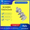 Hjx Rosca sem Fim Aço Inoxidável 304/316 Grau Alimentício Peças de Moedor de Carne Haste de Moagem Gel de Sílica Desengordurante Fundição de Precisão Fábrica