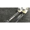 Producción a medida lencería tirante transparente procesamiento personalizado antideslizante cristal alta elasticidad cinturón invisible cinturón TPU tirante elástico