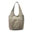Bolso de hombro único de color liso para debajo del brazo, bolso tote de gran capacidad, elegante bolso de mano plisado de estilo coreano con múltiples bolsillos para el día a día para mujer