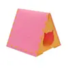 Nido de Gato Nuevo Modelo Transfronterizo, Nido Triangular de Tela de Fieltro, Semicerrado, Adecuado para Todas las Estaciones, Tienda para Mascotas, Nido de Gato Desmontable