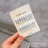 Versión coreana de extensiones de pinza para el pelo de niños 6 cm con volantes bonita pinza para el pelo para niña para rematar flequillo de pelo roto