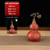 Adorno de Calabaza de Latón que Atrae la Fortuna con Cien Bendiciones, Se Puede Abrir, Adecuado para Regalos de Inauguración de Tienda, Decoración de Escritorio de Cobre
