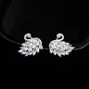Deusa Coreia do Sul Novos Brincos de Cristal Cisne Brincos de Micro Strass Elegantes da Moda Feminina Versáteis Longos