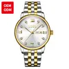 Fabricantes de Relojes Personalizan OEM/ODM Reloj de Cuarzo Personalizado OEM Calendario Dual Reloj para Hombre Reloj para Mujer Exportación para Hombres
