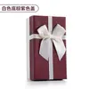 Caja de Regalo Exquisita con Lazo para el Día del Maestro, Caja de Recuerdo para Festividades, Caja de Tapa y Base, Caja de Regalo para el Día de San Valentín al por Mayor