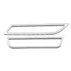 Adecuado para panel frontal de salida de aire Volkswagen Golf 7, control central de acero inoxidable, película decorativa para palanca de cambios, accesorios