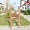 Equipamiento de Fitness al Aire Libre para Parques y Plazas de Comunidades Rurales: Silla Escalera de Doble Barra para Caminar de Nuevo Estándar Nacional