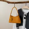 Bolsa de palha tecida estilo francês transfronteiriça, nova bolsa de ombro de luxo leve, bolsa de trabalho de textura vintage de nicho, bolsa tipo balde para mãe e filho