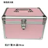 Caja de Herramientas para Pedicura de Aleación de Aluminio Tina para Pies Sauna Tina para Pies Manicura Tatuaje Bordado Caja de Herramientas Belleza Portátil Almacenamiento Caja de Maquillaje