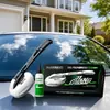 Producto Popular Transfronterizo Debedi Removedor de Película de Aceite para Vidrio Anticongelante para Coche para Parabrisas Delantero y Ventanas Laterales, Potente y Efectivo