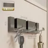 Ganchos invisibles sin taladro para paredes del baño, percheros de entrada y ganchos plegables para dormitorio