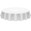 Mantel Redondo Color Sólido Mantel Desechable para Mesa Redonda Estilo Simple Cubierta de Mesa para Banquetes de Alta Gama Falda de Mesa Estilo Transfronterizo Mesa Redonda Grande