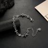 Pulsera de Zirconia en Forma de Cruz Transfronteriza para Hombres, Joyería de Lujo Ligero de Moda para Mujeres, Accesorios de Tendencia con Diseño Versátil de Alta Gama