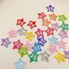 Pinza para el cabello infantil de 3 cm color caramelo con forma de estrella de cebolla caída, estrella de cinco puntas, buena calidad, celebridad de internet, pinza para el cabello femenina, clip BB