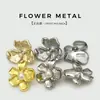 Botones Decorativos Irregulares de Perla y Flor Botones Metálicos de Forma Especial Tops Prendas de Piel Prendas de Abrigo Botones Decorativos de Flor