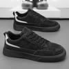 Sapatos Masculinos Primavera 2026 Novos Tênis Respiráveis Sapatos Casuais Versáteis da Moda Estilo Coreano Masculino Sapatos da Moda Resistentes ao Desgaste de Sola Grossa