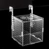 Caja de aislamiento, caja de eclosión, pecera, acuario, caja de cría, eclosión de alevines, acrílico transparente, simple, doble, multirejilla.