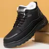 Nuevos Zapatos Transfronterizos para Hombre 2026: Zapatos Deportivos Casuales para Hombre Cómodos, Ligeros, Forrados de Felpa, Engrosados, Cálidos, Botas de Nieve de Suela Gruesa