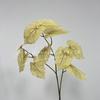 10 Hojas de Taro Artificiales, Plantas Verdes Simuladas, Arreglos Florales para Salones de Bodas, Decoración del Hogar, Decoraciones de Mesa, Flores Artificiales