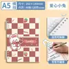 Cuaderno de Hojas Sueltas CompletoCuaderno de Hojas Sueltas A5, B5, Pp, Mate, Rayas Diagonales Cuaderno de Diario de Hojas Sueltas