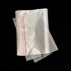 Bolsa OPP bolsa autoadhesiva en stock venta al por mayor bolsa de embalaje para ropa pantalones pegatina adhesiva transparente joyería bolsa autosellable tarjeta