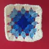 Motivos de Quadrado da Vovó Crochê à Mão, Flores de Crochê Vazadas Feitas à Mão, Acessórios para Roupas, Peças Florais em Vários Tamanhos