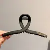 Pinza de tiburón extragrande con un toque de alta gama, pinza para el cabello exquisita y robusta para la parte posterior de la cabeza, adecuada para cabello grueso