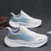 Zapatos de Hombre Verano Nueva Moda Zapatos para Correr Zapatos Casuales Ultraligeros Transpirables con Malla Voladora para Hombre
