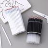 Recarga de Caneta de Cera de Lacre St Head Grande Capacidade Secagem Rápida Preto Neutro 0,5mm Retrátil Cabeça em Forma de Cabana Atacado Recarga Inquebrável