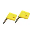 Descuento por Volumen Llavero Mini Llave Flor de Ciruelo Destornillador de Cruz Accesorios de Herramienta CNC
