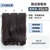 Mecha de Peruca para Aumentar o Volume do Cabelo, Peruca Fofa de Três Peças, Aplique de Cabelo Longo Feminino, Extensão de Cabelo Invisível Sem Costura, Presilha Interna, Cabelo Longo Cacheado