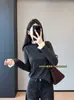 ¡Exquisito y Romántico! Camiseta Interior con Cuello de Volantes de Malla, Elegante Capa Interior Cepillada, Camiseta de Lana de Oveja de Alta Elasticidad para Mujer 25