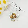Botones de Concha Natural Cosidos a Mano y Bordados a Mano para Decoración de Abrigos y Accesorios de Bolsos, Stock Listo de Fábrica para Envío Rápido