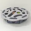Juguete para Gatos Auto-Entretenimiento Gadget para Aliviar el Aburrimiento para Gatitos y Mascotas, Laberinto Rompecabezas para Gatos, Campana para Gatos para Pinchar Agujeros, Juguete de Fieltro para Gatos