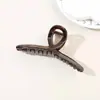 Amazon Transfronteiriço Grande 13cm Presilha Cruzada Simples Temperamento Presilha para Cabelo da Parte de Trás da Cabeça Presilha Tubarão