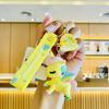 Llavero Colgante de Unicornio Genuino Muñeco Colorido Pareja Colgante para Bolso Llavero para Llaves de Coche Exquisito Pequeño Regalo Joyería