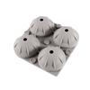 Molde de silicona para cubitos de hielo, molde para bolas de hielo, artefacto casero para hacer hielo, refrigerador, caja de hielo, molde complementario para caja de albóndigas de hielo de frutas